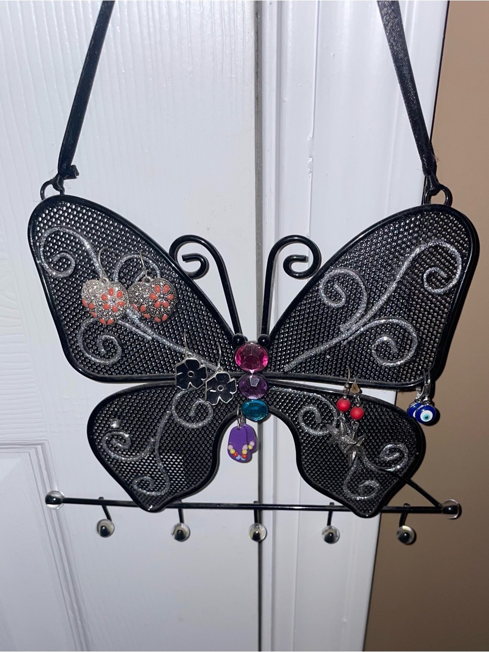 Butterfly Wall Jewelry Hanger Organizer Earrings Bracelets Necklaces